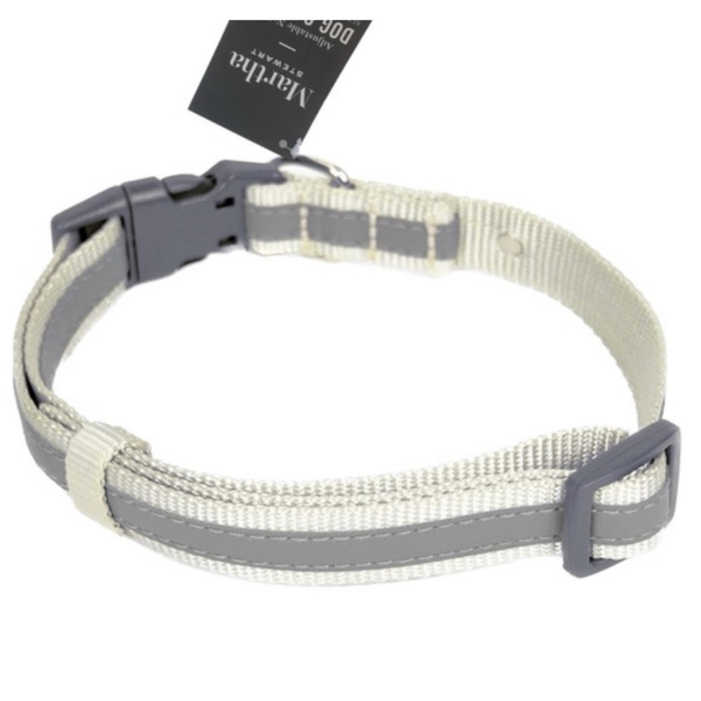 Martha Stewart Adjustable Nylon Dog Collar size 20